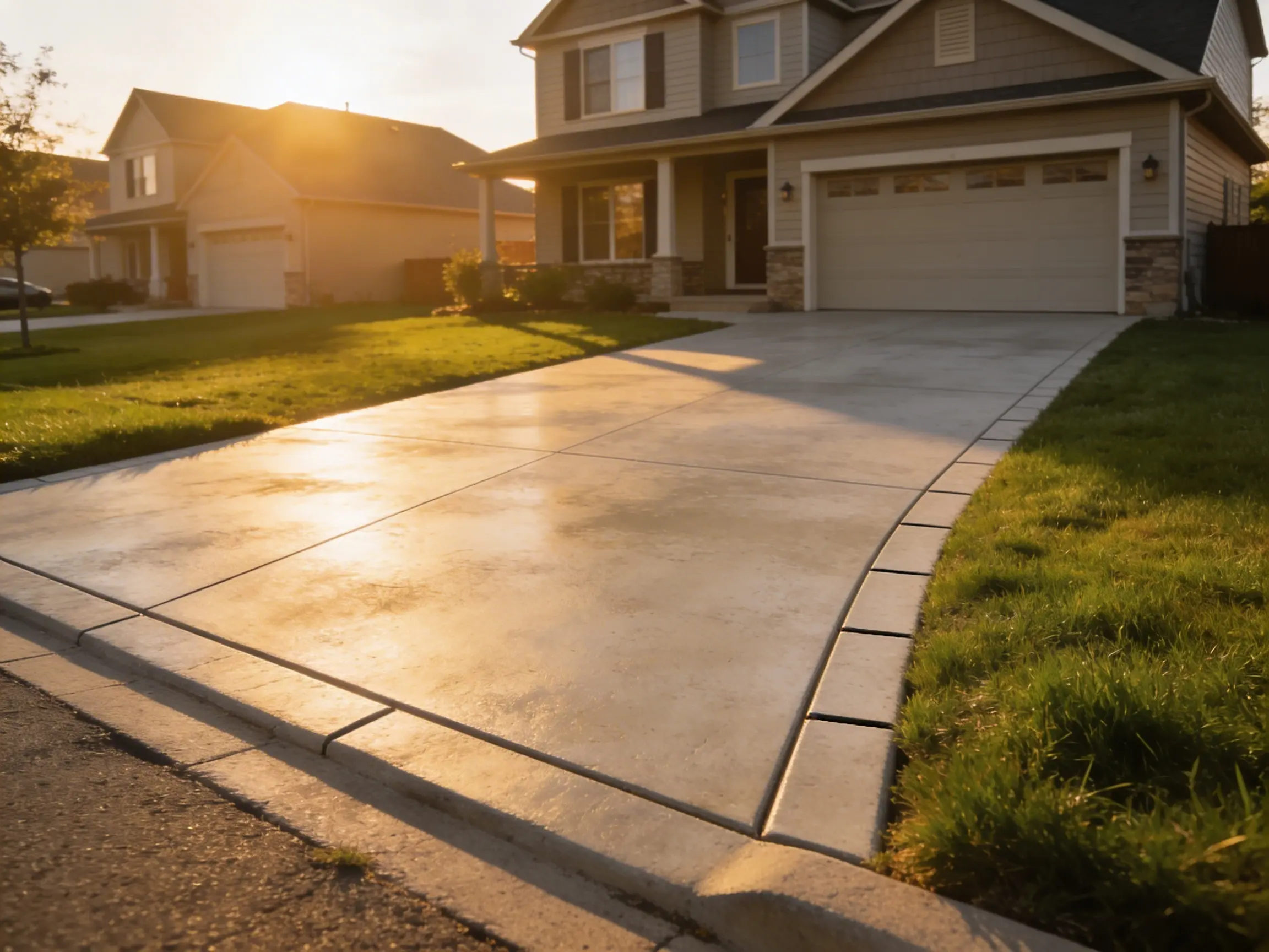 Concrete driveway installation — Joliet, IL